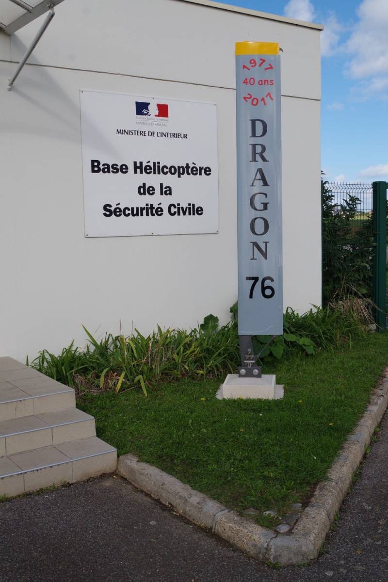 SECURITE CIVILE OCTEVILLE SUR MER / LE HAVRE SECURITE CIVILE BASE HELICOPTERE